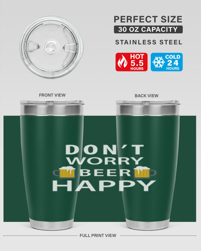 dont worry 94#- beer- Tumbler