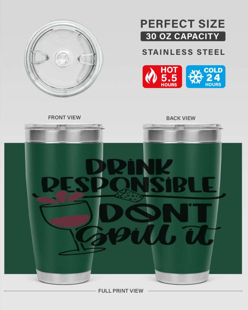 drink responsible dont 57#- wine- Tumbler