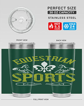 equestrian sports Style 55#- horse- Tumbler