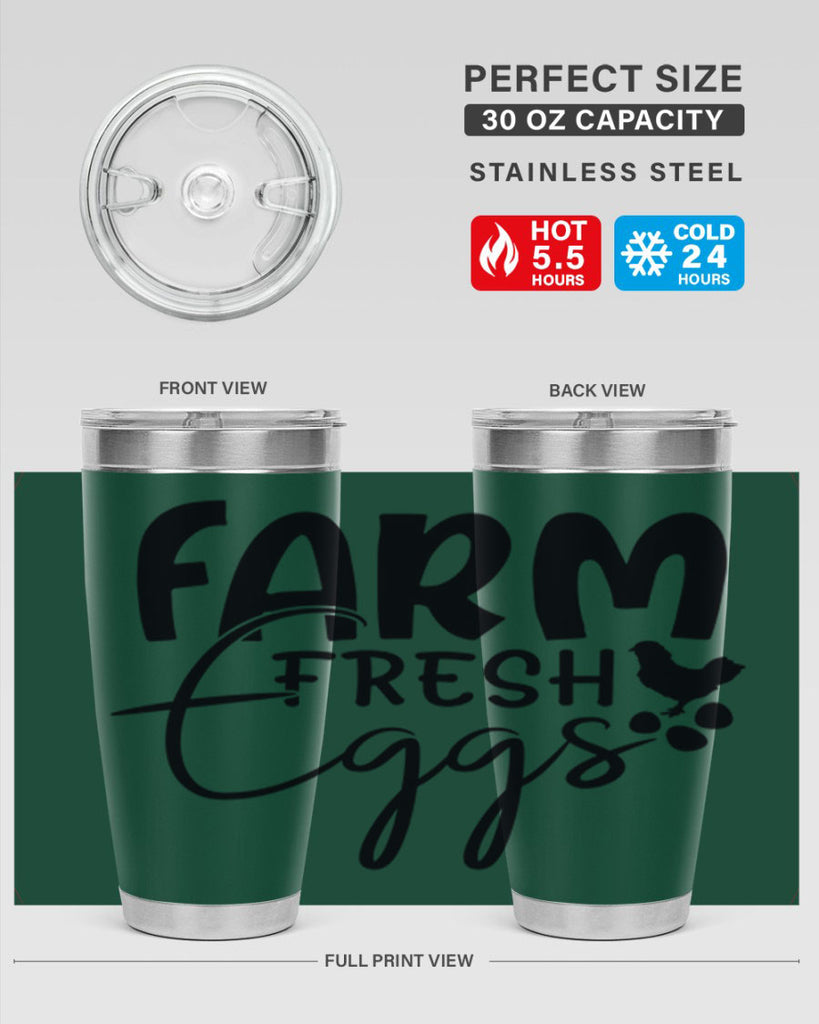 farm fresh eggs 103#- kitchen- Tumbler
