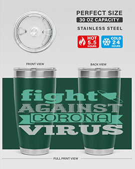 fight against corona virus Style 40#- corona virus- Cotton Tank