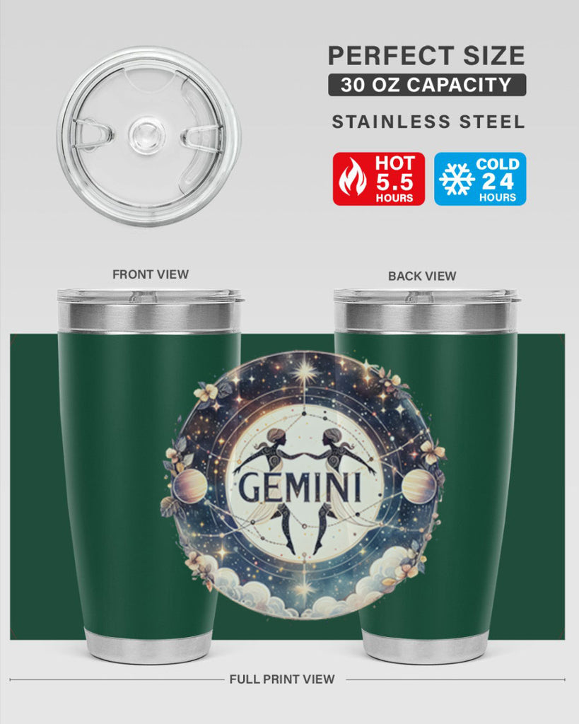 gemini 237#- zodiac- Tumbler