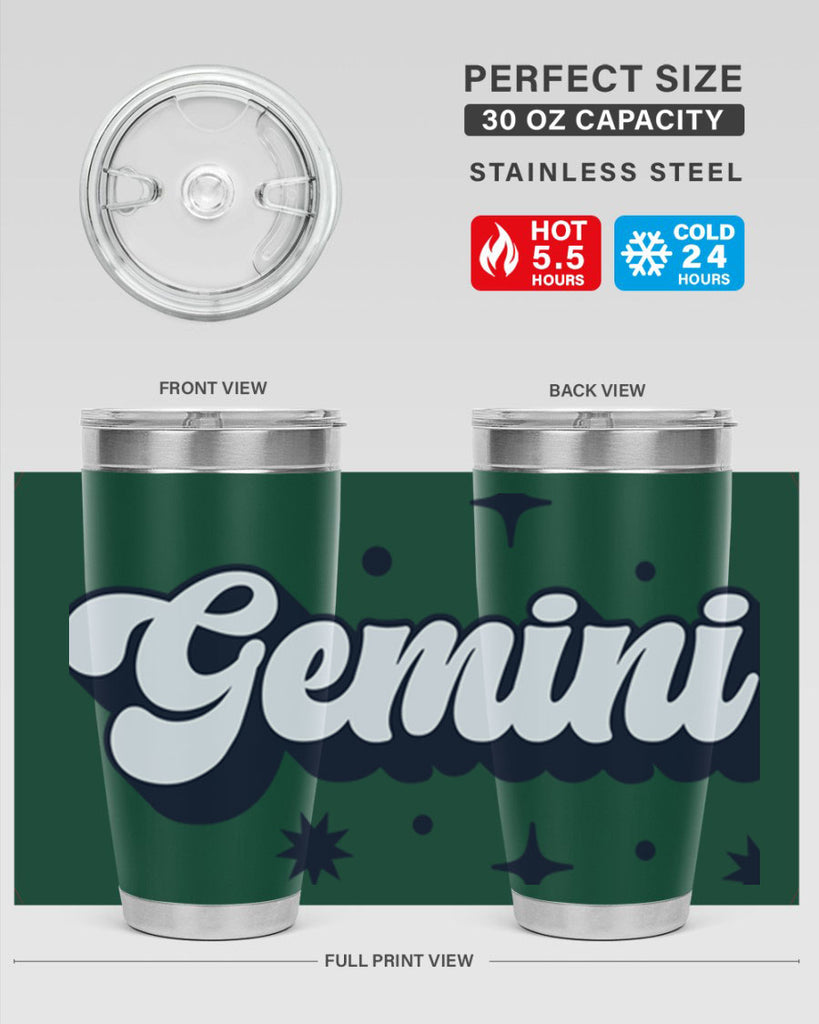 gemini 240#- zodiac- Tumbler