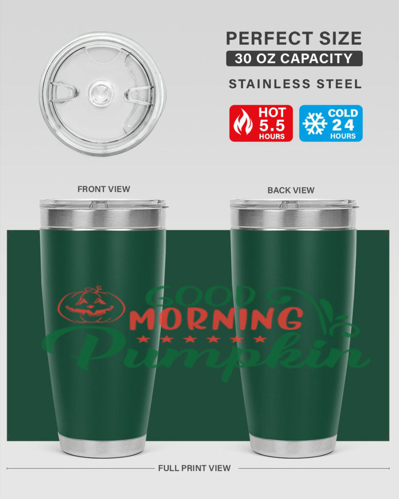 good morning pumpkin 208#- fall- Tumbler