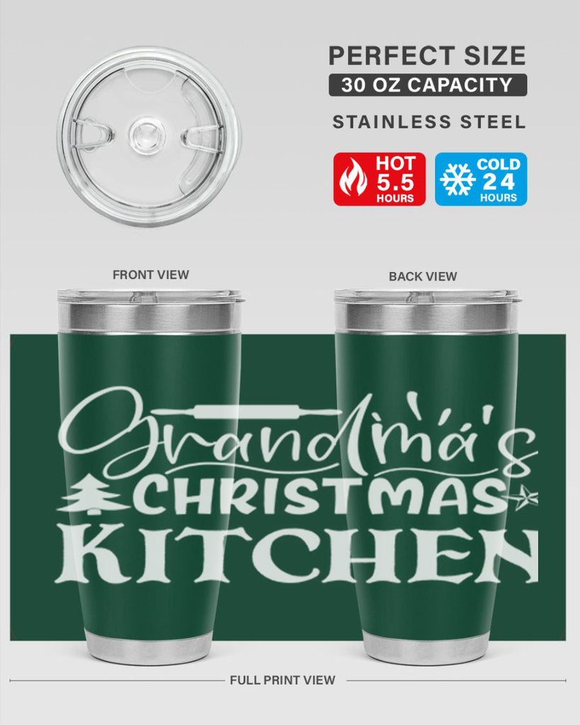 grandmas christmas kitchen 35#- kitchen- Tumbler
