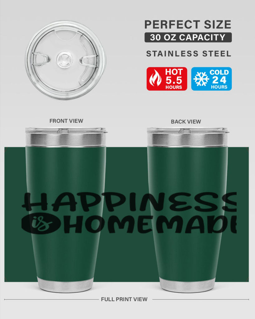 happiness is homemade 40#- home- Tumbler