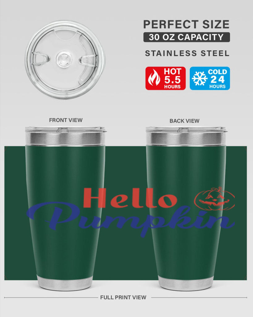 hello pumpkin 288#- fall- Tumbler