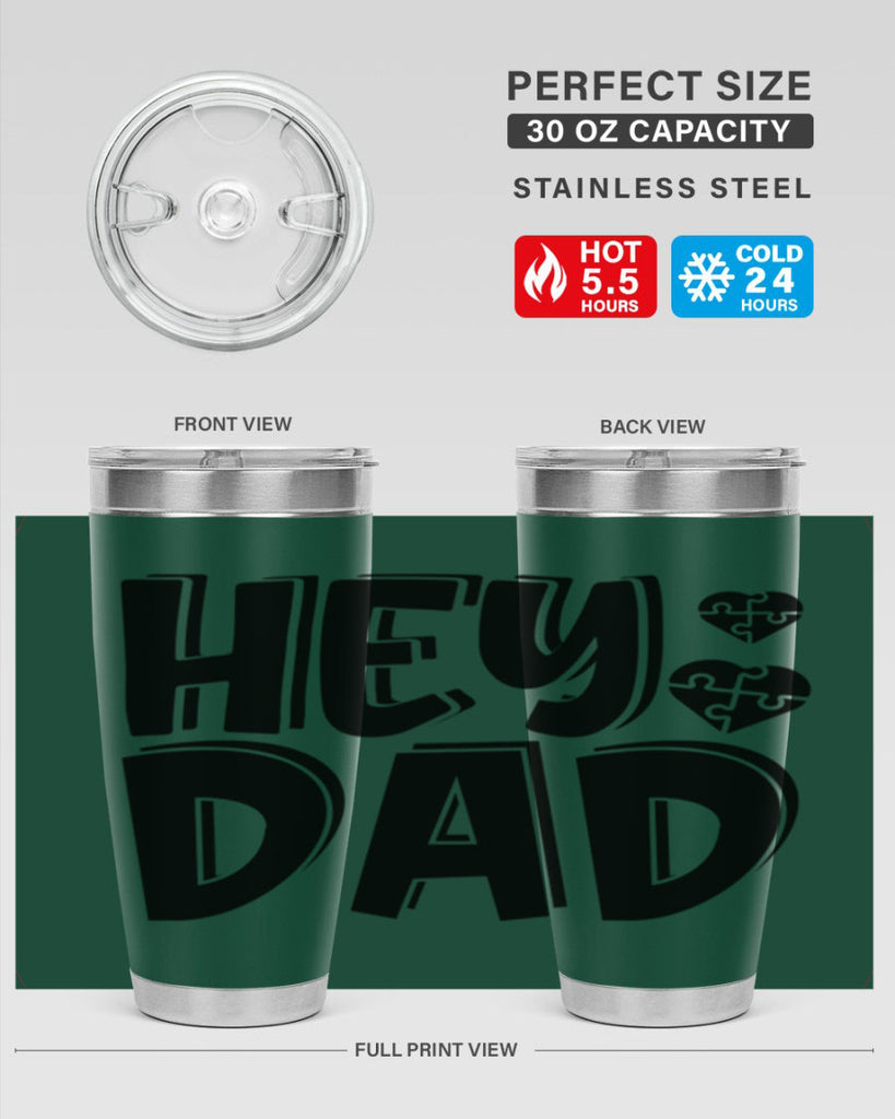 hey dad 9#- dad- Tumbler