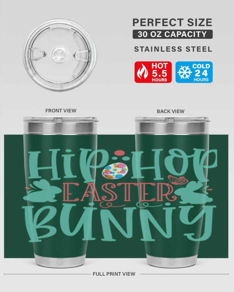 hip hop easter bunny 117#- easter- Tumbler