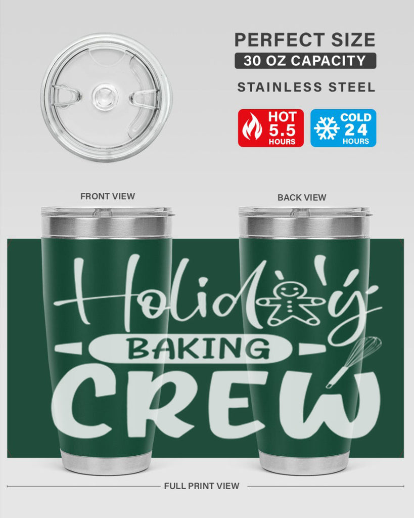 holiday baking crew 34#- kitchen- Tumbler