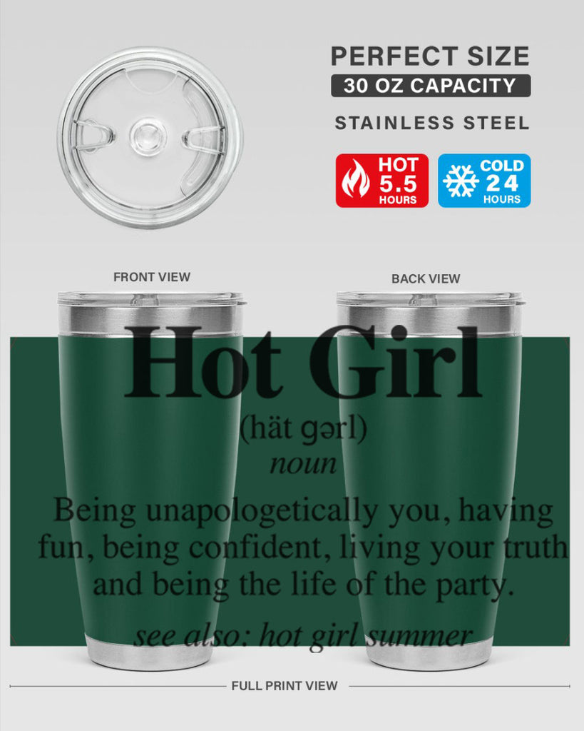 hot girl  summer definition 125#- black words phrases- Cotton Tank