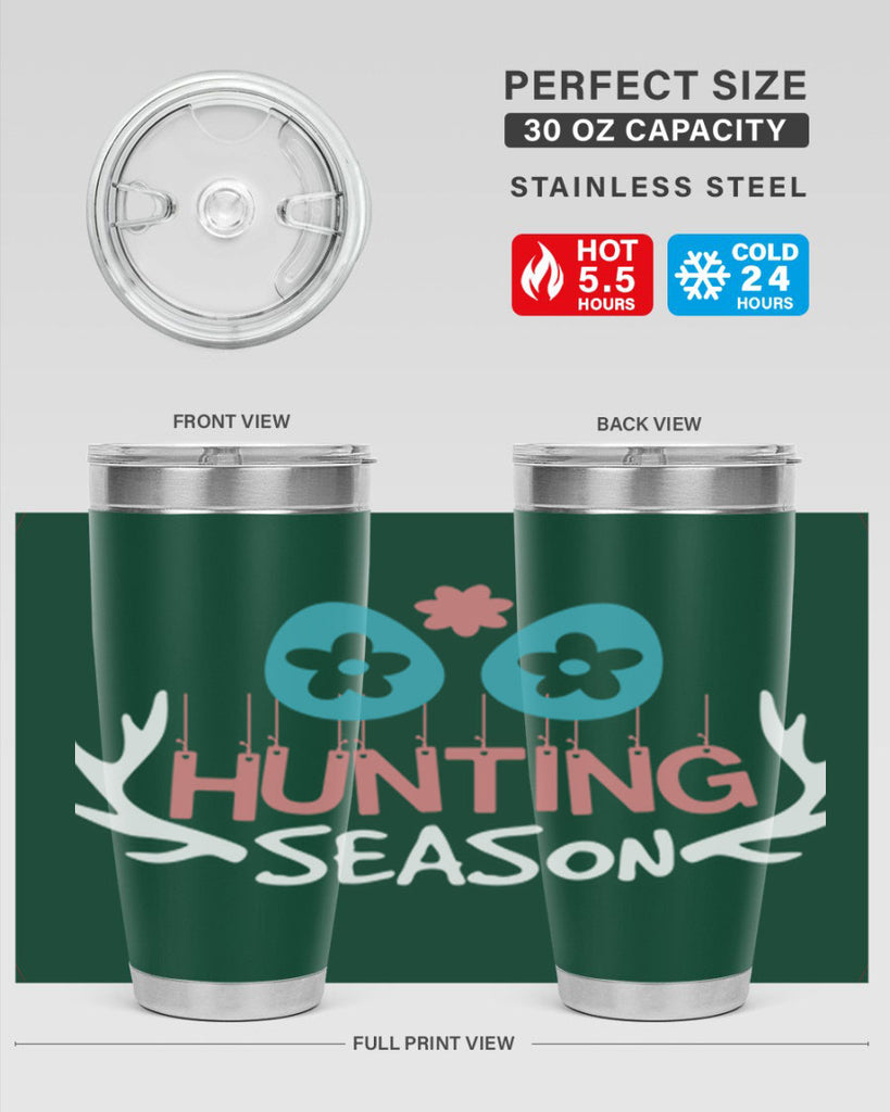 hunting season 74#- easter- Tumbler