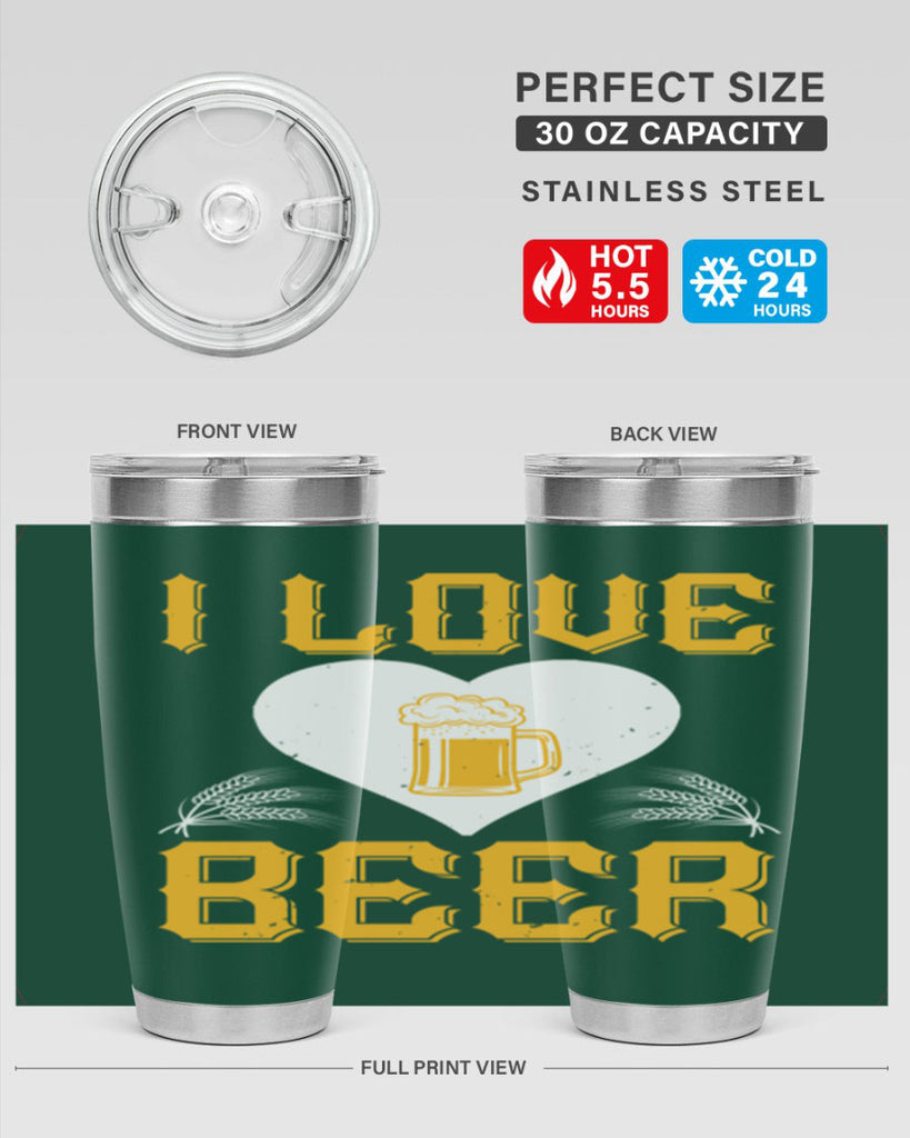 i love beer 74#- beer- Tumbler