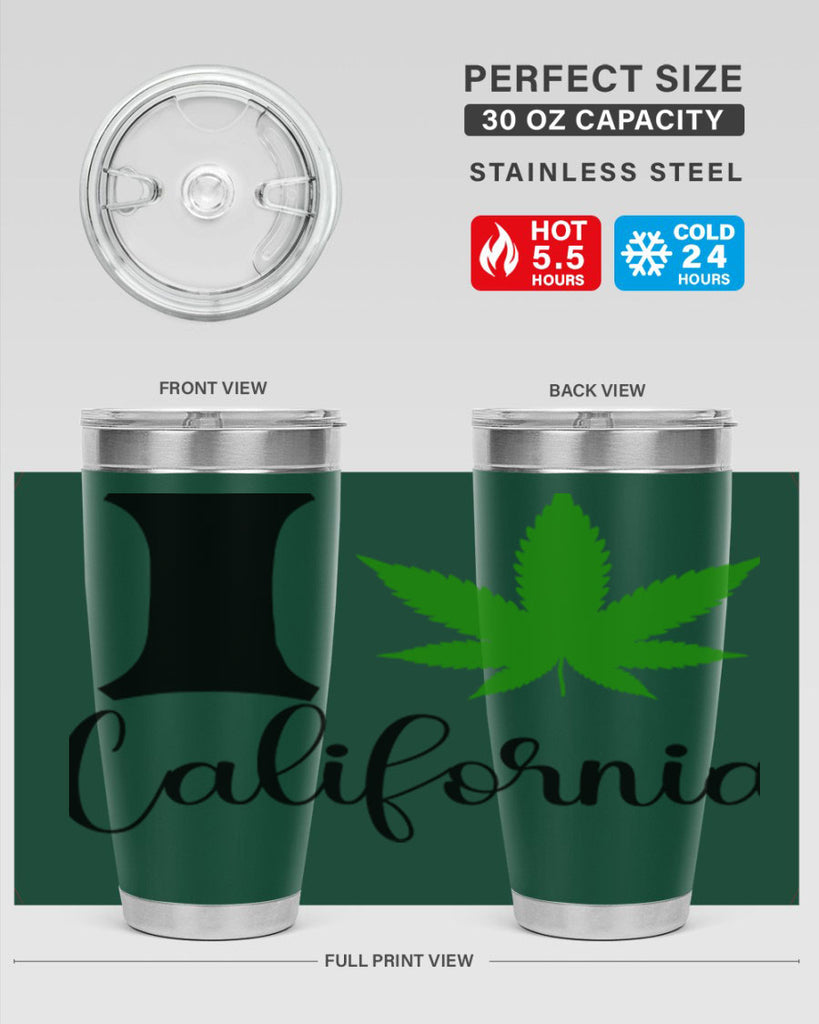 i weed california 133#- marijuana- Tumbler