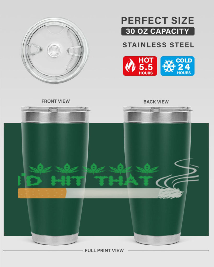 id hit that weed 142#- marijuana- Tumbler