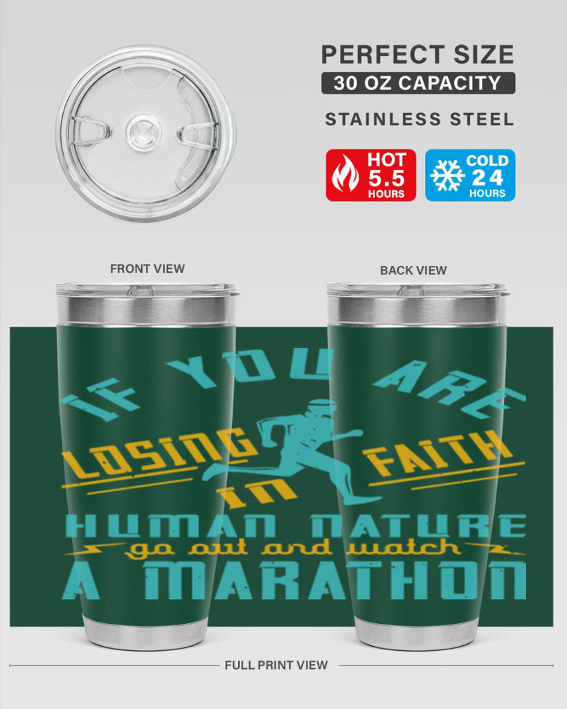 if you are losing faith in human nature go out and watch a marathon 37#- running- Tumbler