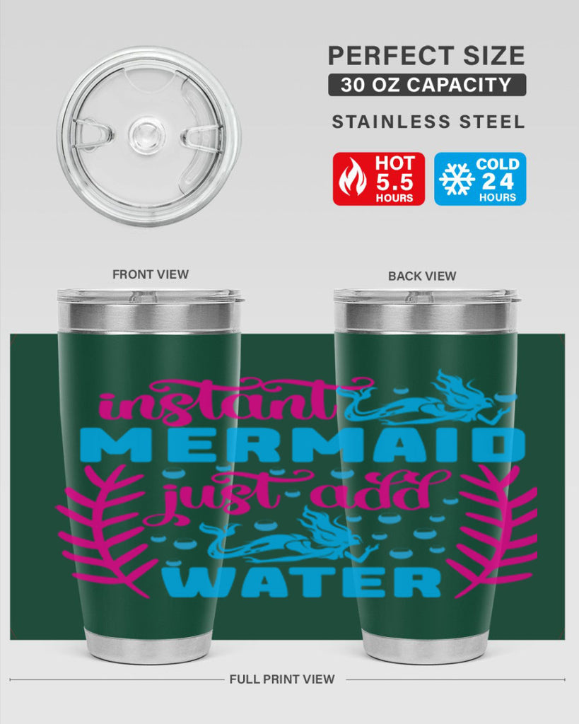 instant mermaid just add water 266#- mermaid- Tumbler