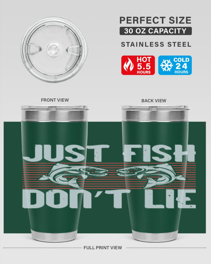 just fish don’t lie 249#- fishing- Tumbler