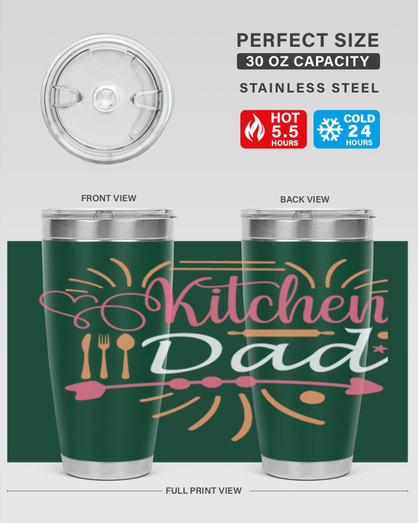 kitchen dad 84#- fathers day- Tumbler