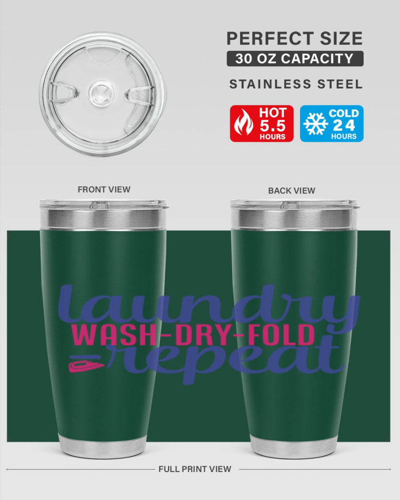 laundry washdryfoldrepeat 3#- laundry- Tumbler