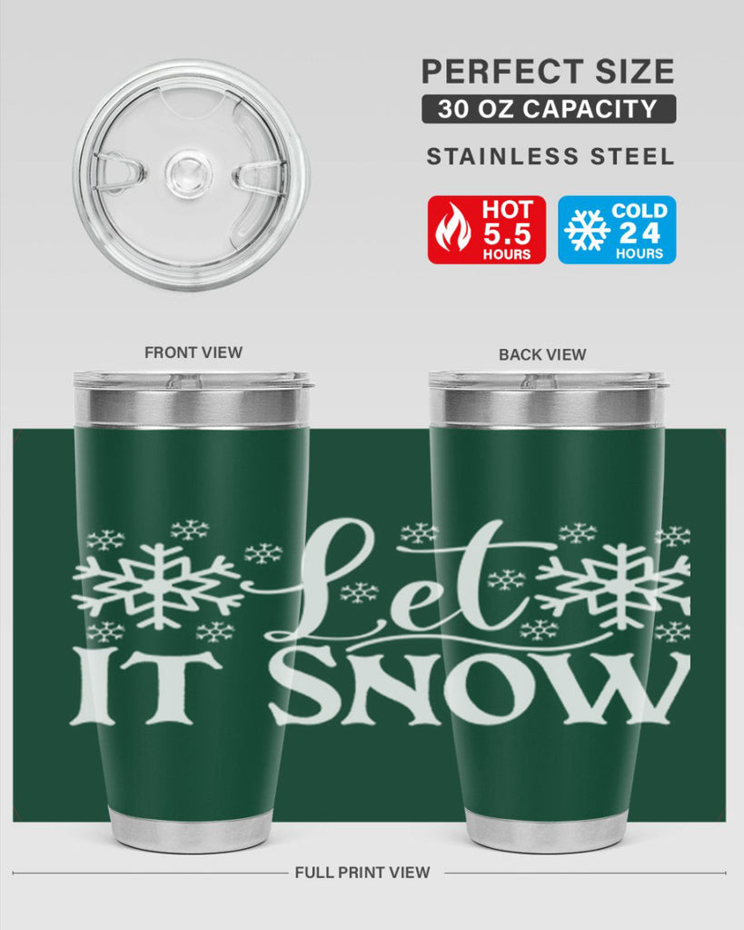 let it snow 26#- kitchen- Tumbler