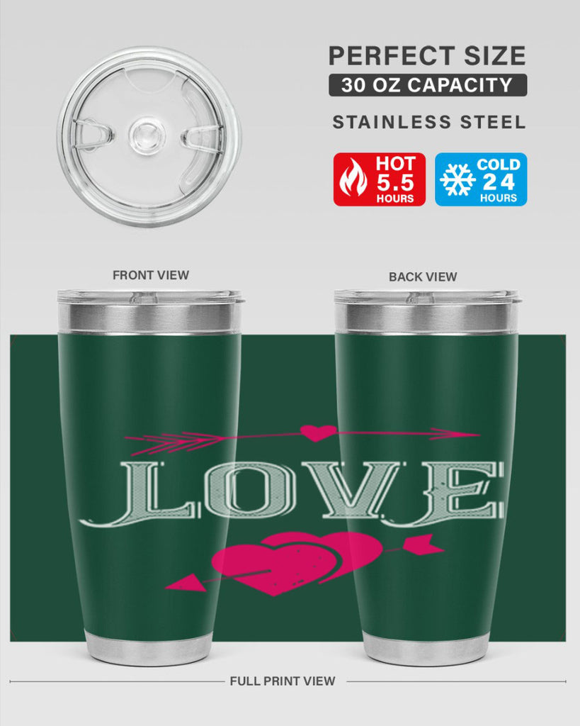 love 41#- valentines day- Tumbler