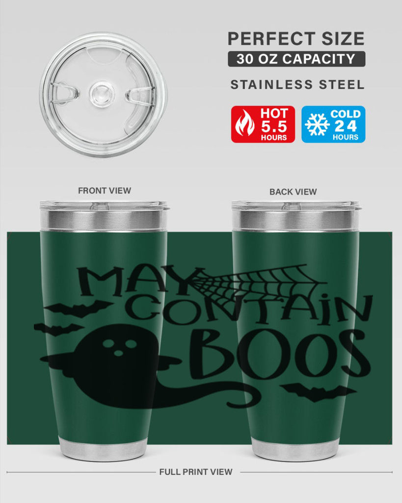 may contains boos 45#- halloween- Tumbler