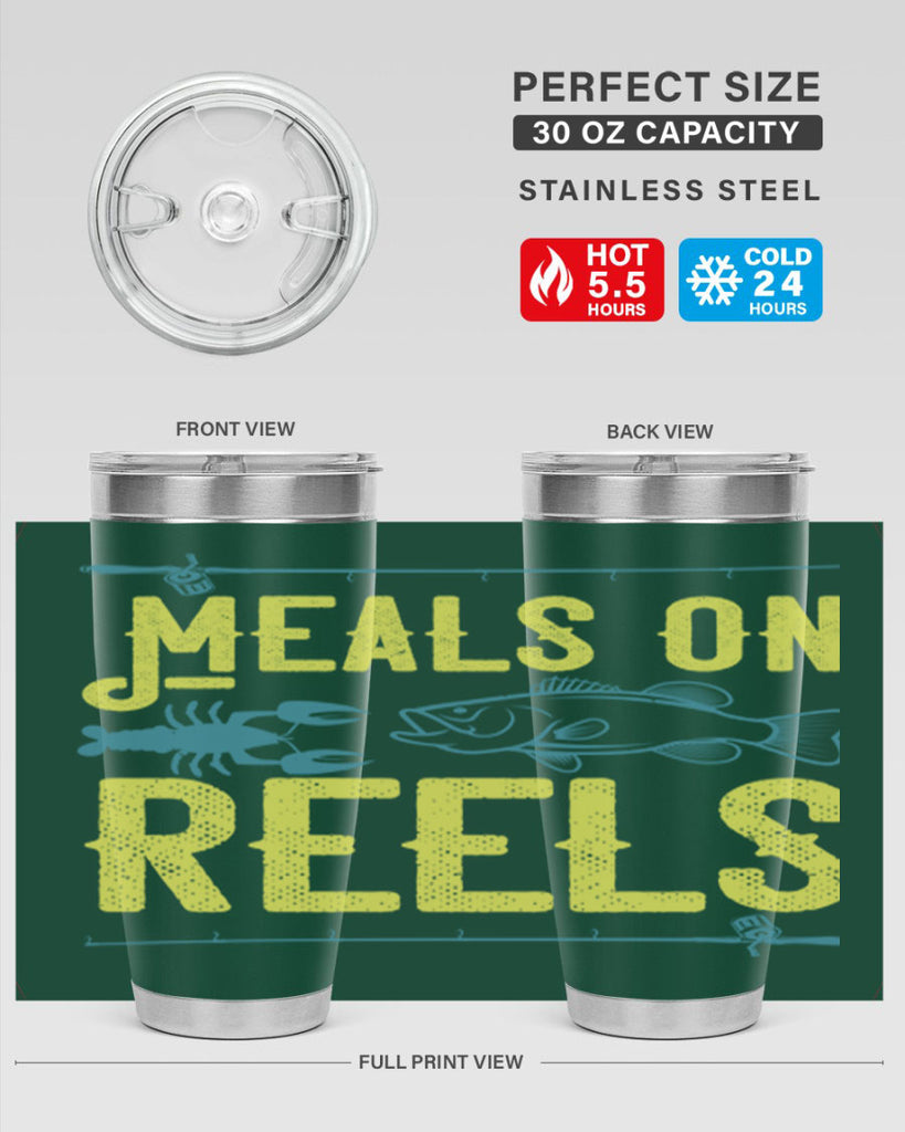 meals on reels 241#- fishing- Tumbler