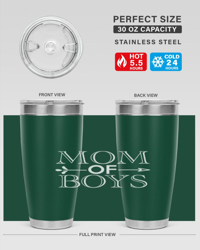 mom of boys 429#- mom- Tumbler