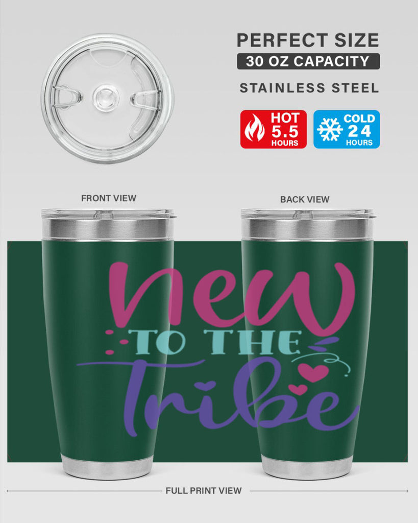 new to the tribe Style 212#- baby- tumbler