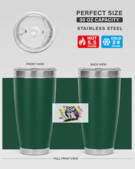 owl 18#- owl- Tumblers