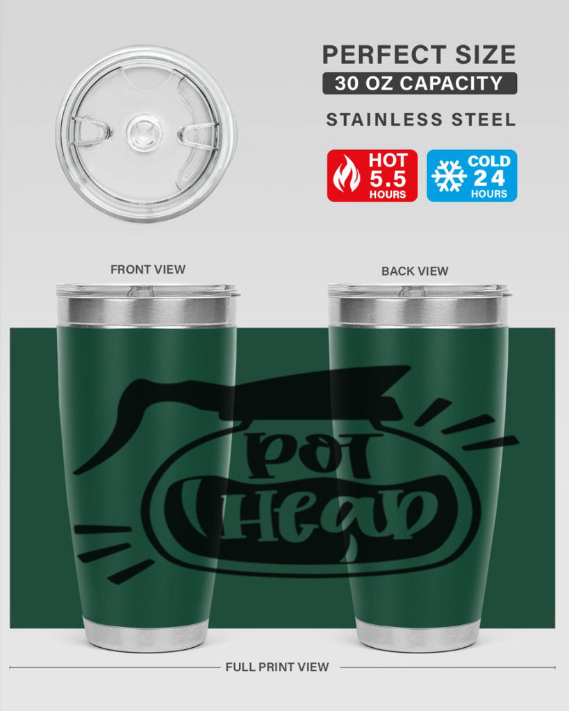 pot head 44#- coffee- Tumbler