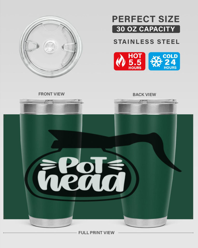 pot head 45#- coffee- Tumbler