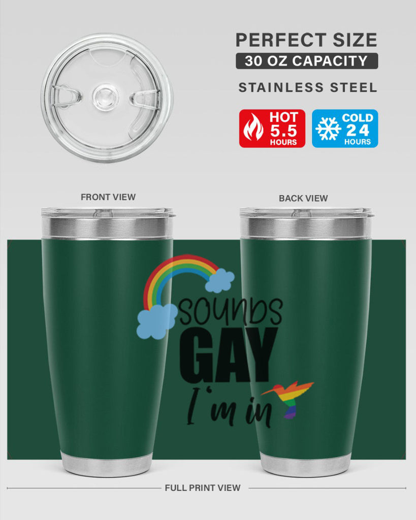 pride sound 45#- lgbt- Tumbler