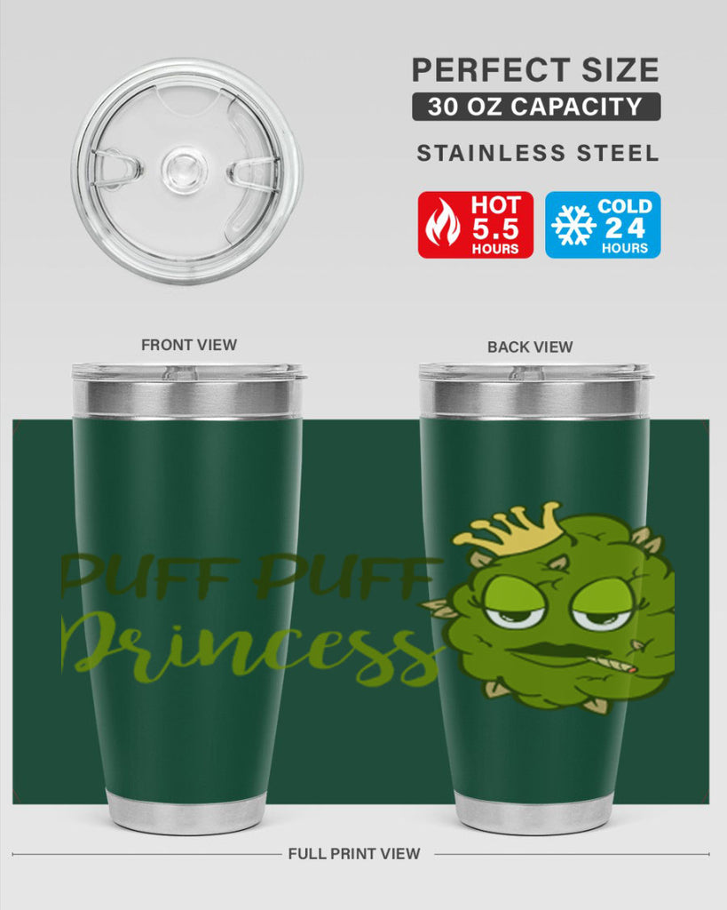 puff puff princess 220#- marijuana- Tumbler