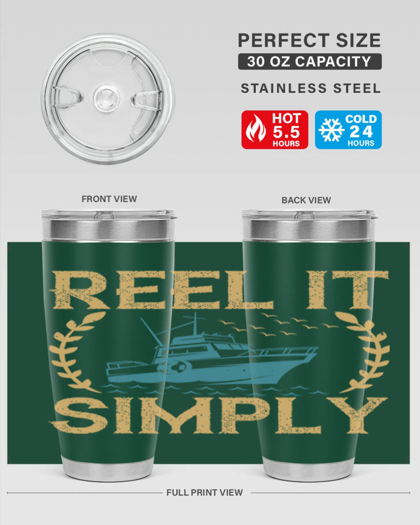 reel it simply 239#- fishing- Tumbler