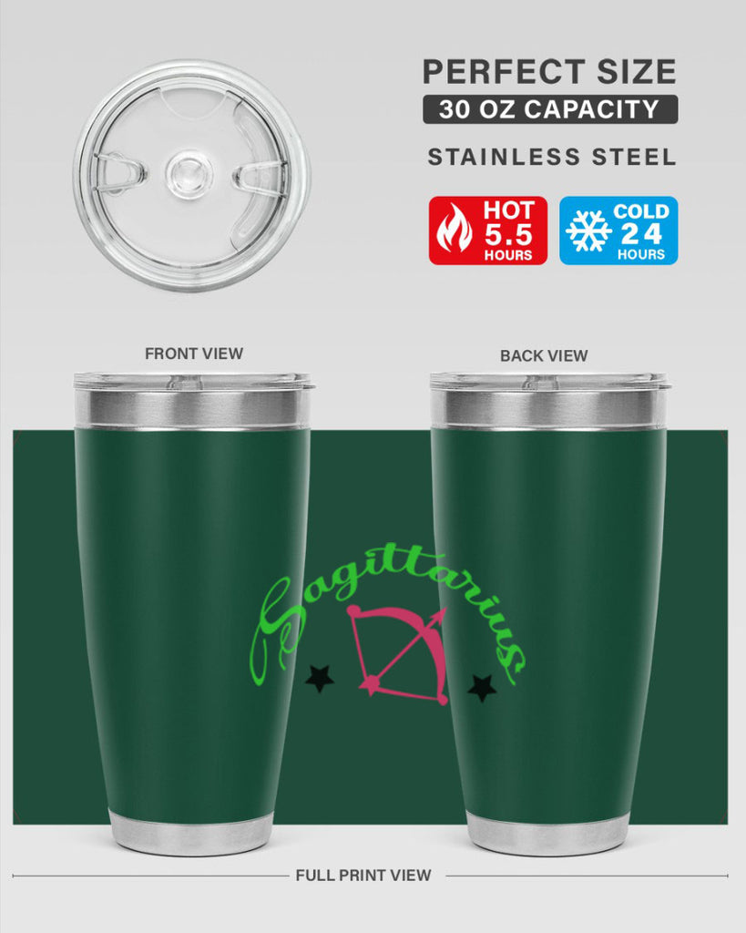 sagittarius 404#- zodiac- Tumbler