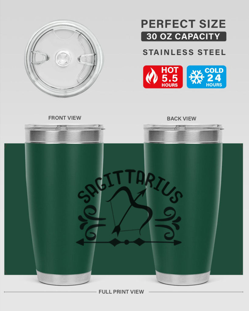 sagittarius 409#- zodiac- Tumbler