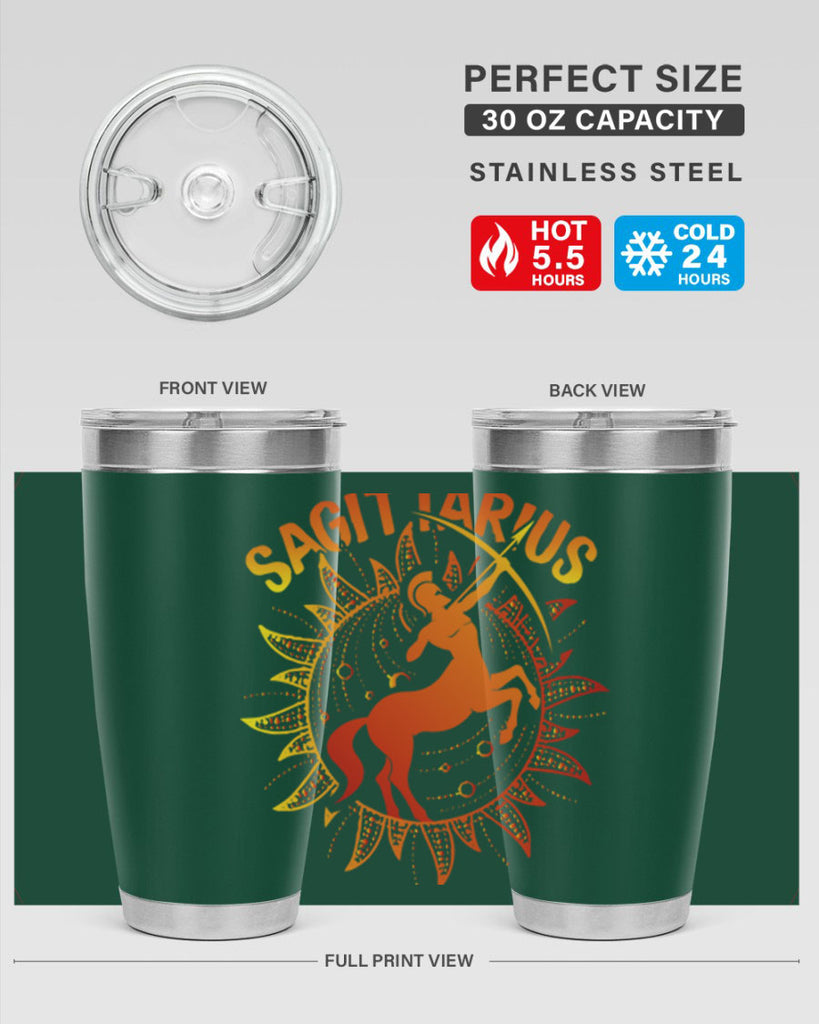 sagittarius 415#- zodiac- Tumbler