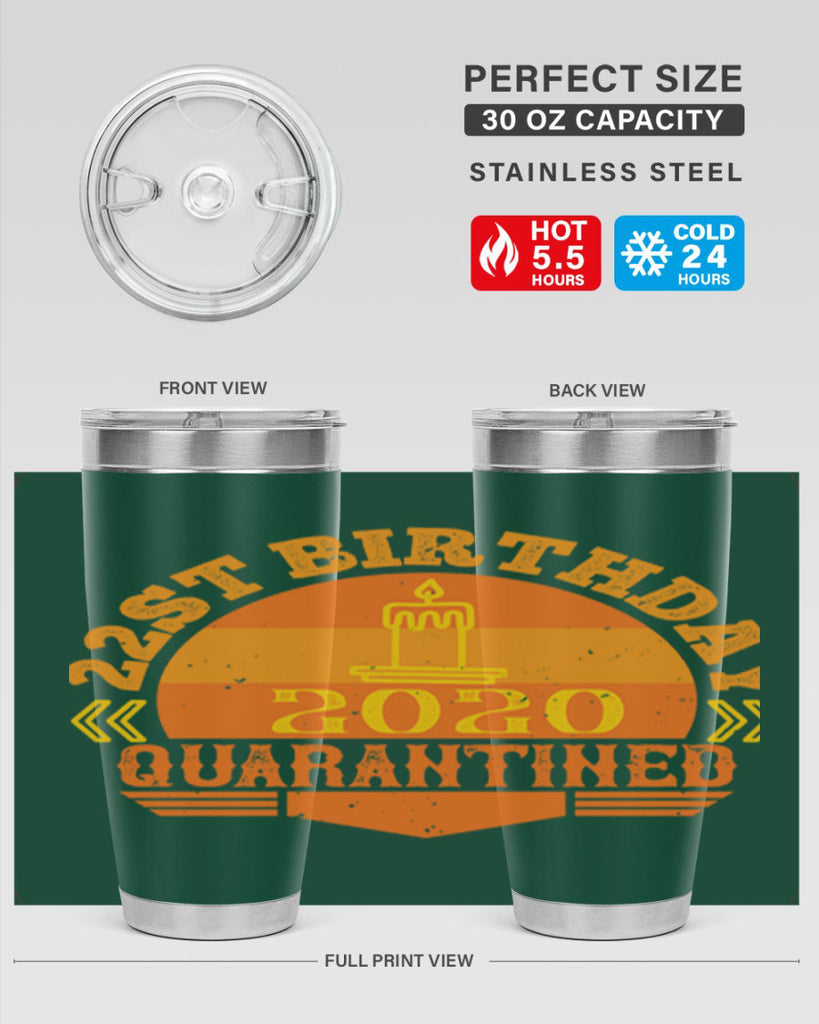 st birthday quarantined 274#- fathers day- Tumbler