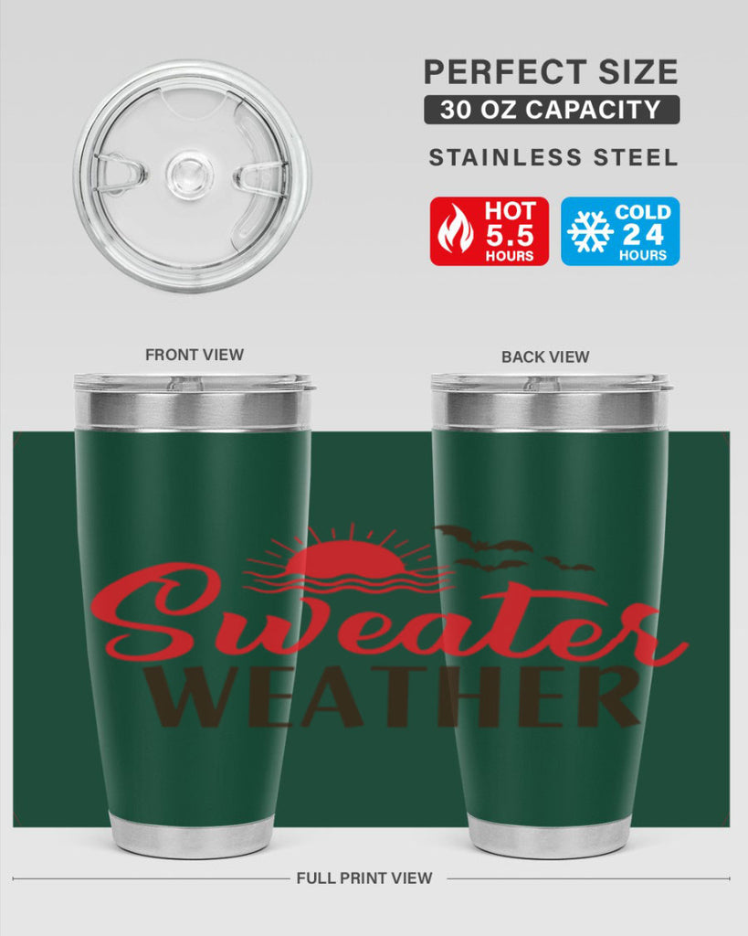 sweater weather 584#- fall- Tumbler