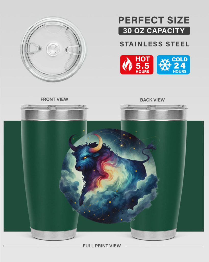 taurus 523#- zodiac- Tumbler