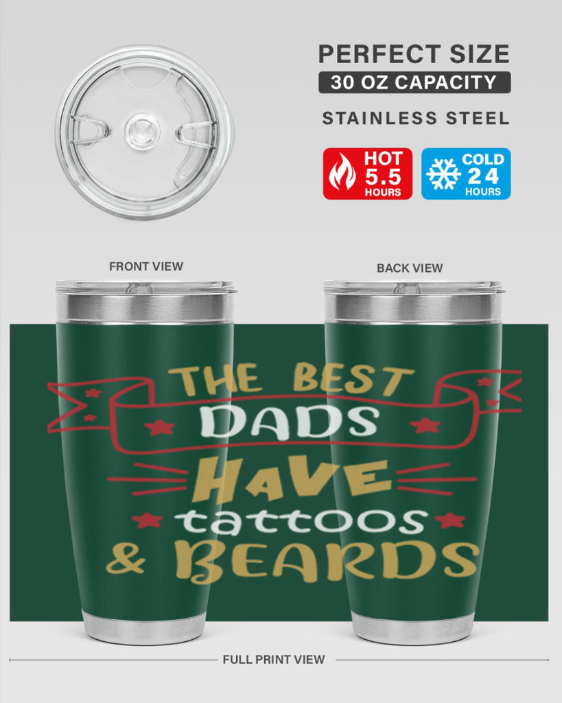 the best dads have tattoos beards 4#- fathers day- Tumbler