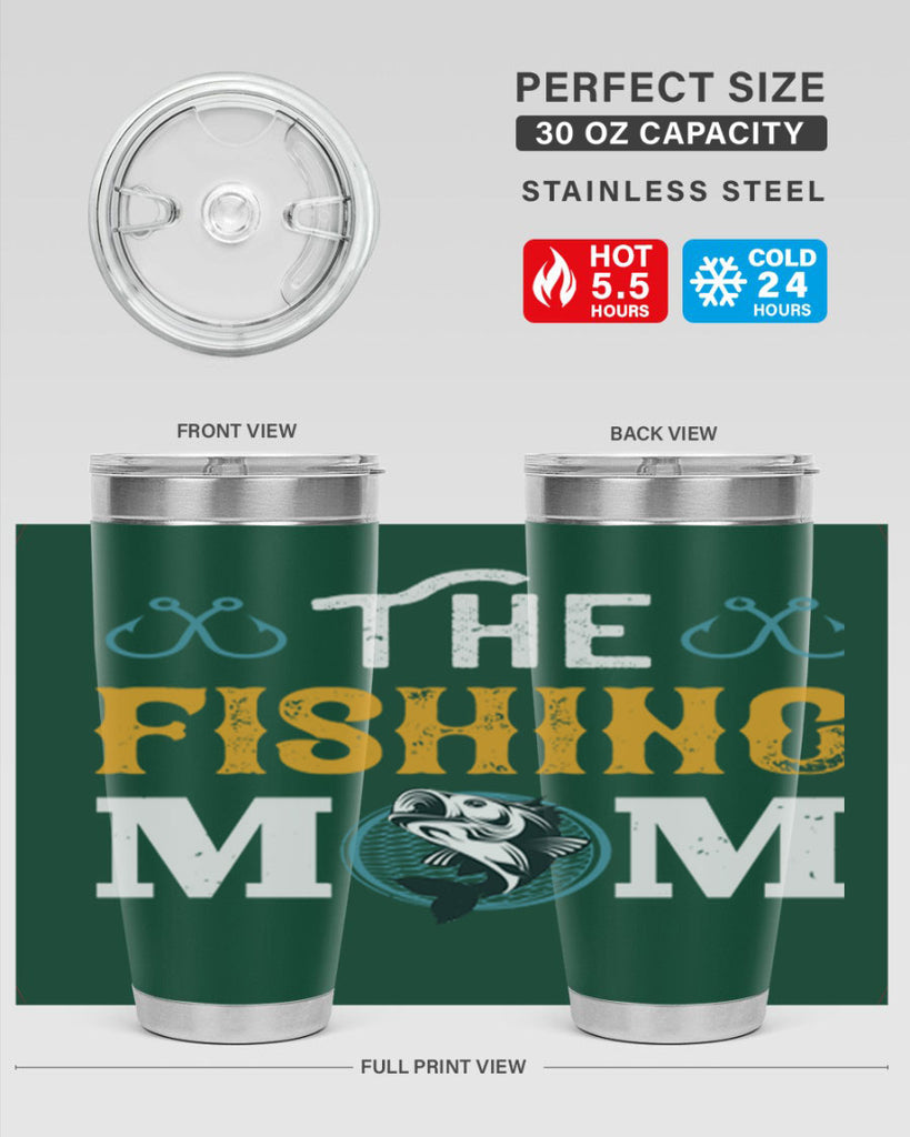 the fishing mom 24#- fishing- Tumbler