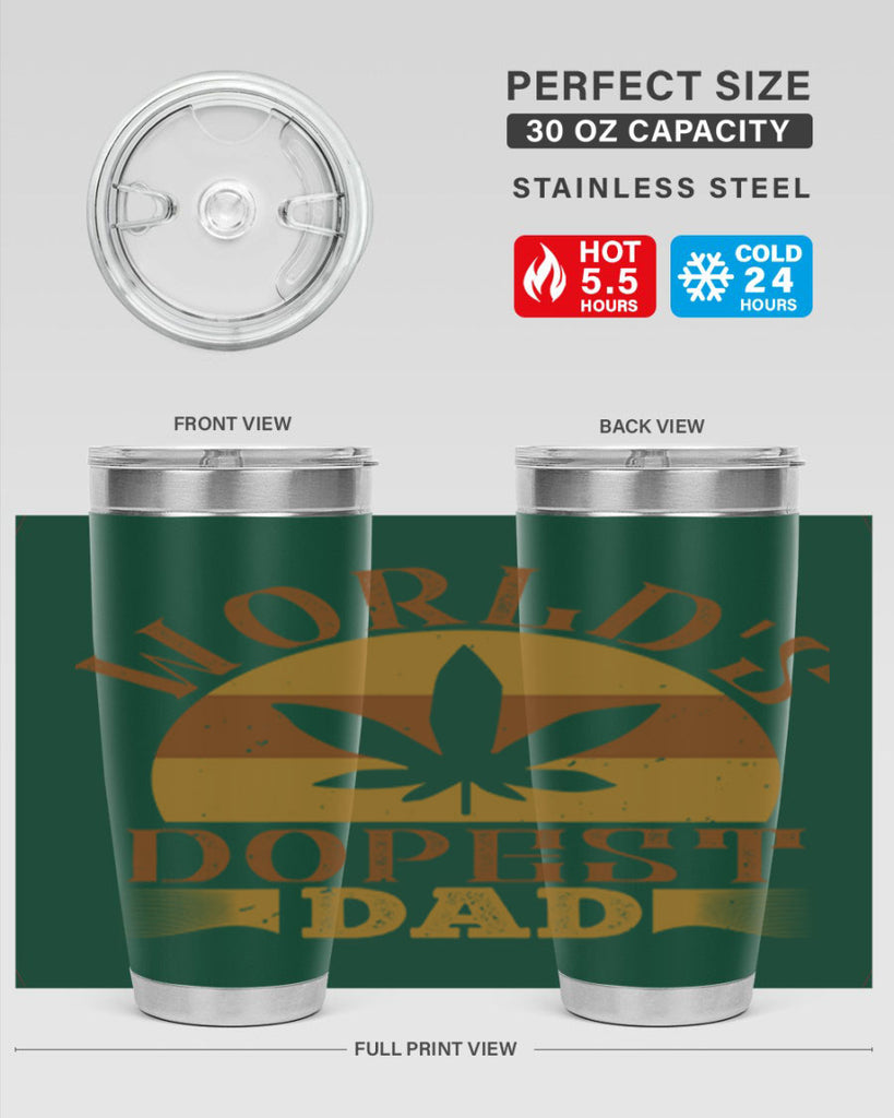 worlds dopest dad 145#- fathers day- Tumbler