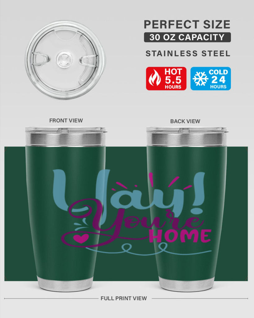 yay youre home 7#- family- Tumbler