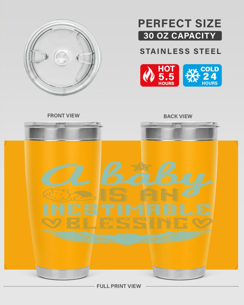 A baby is an inestimable blessing Style 141#- baby- tumbler