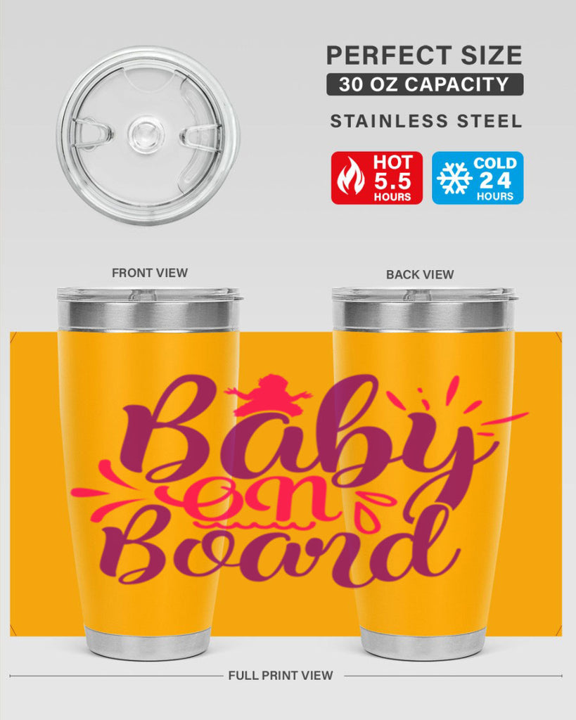Baby On Board Style 289#- baby- tumbler