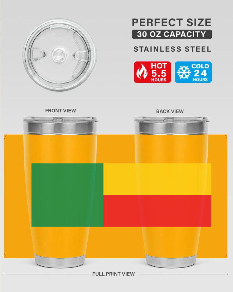 Benin 179#- world flags- Tumbler