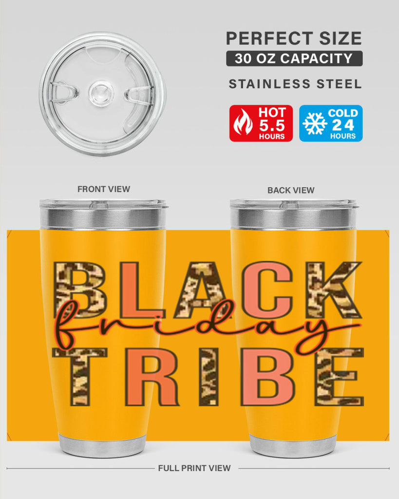 Black friday tribe 46#- fall- Tumbler